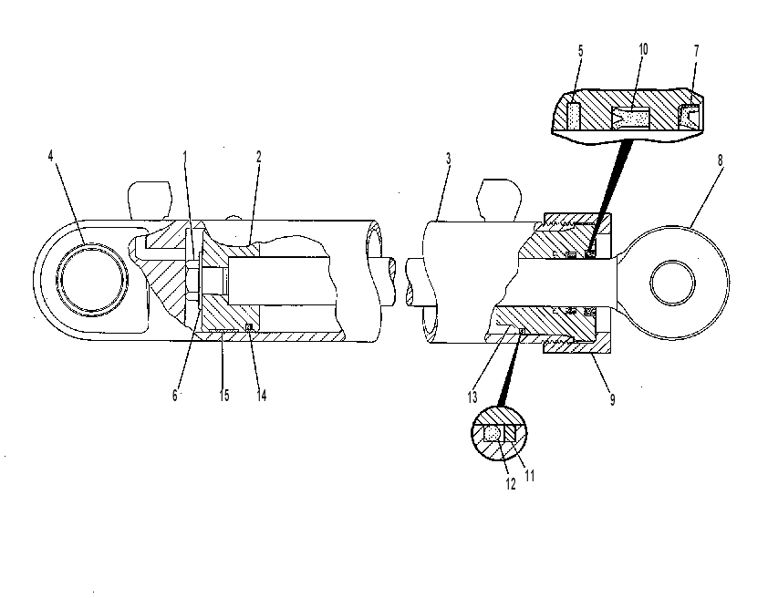 CYLINDER GP-BACKHOE BOOM 3G5767 CAT