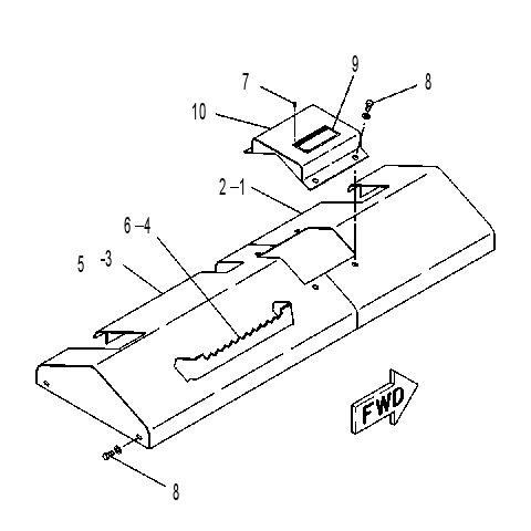GUARD GP-RECOIL MECHANISM 8Y7165 CAT