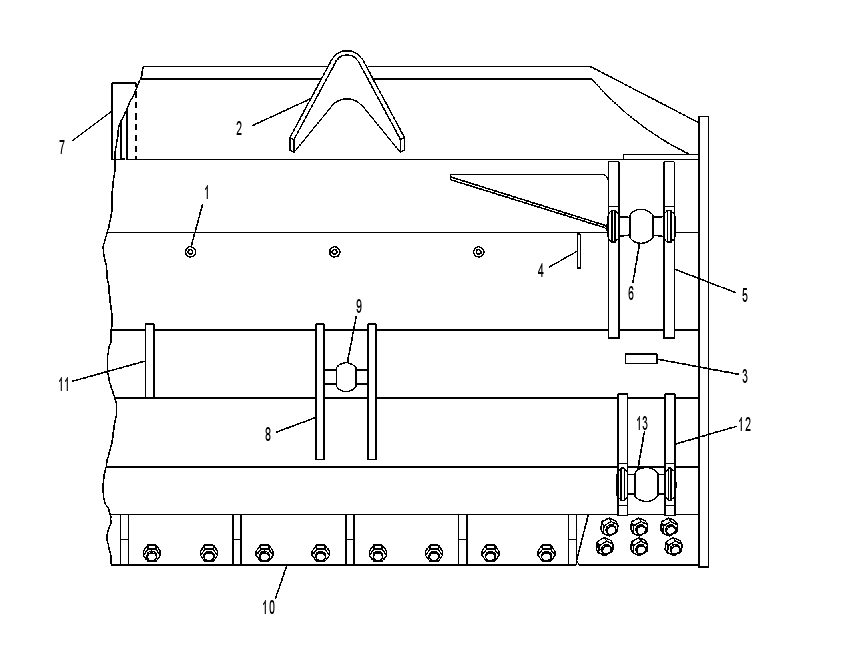 BLADE AS-SEMI-UNIVERSAL 8E5204 CAT
