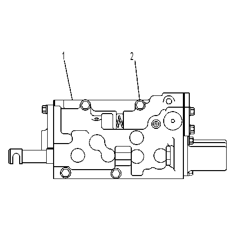 CONTROL GP-WINCH HYDRAULIC 3P7003 CAT