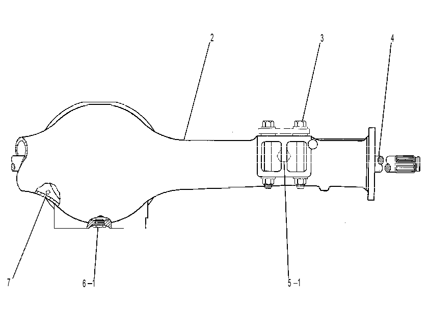 AXLE GP-FIXED 2V8495 CAT