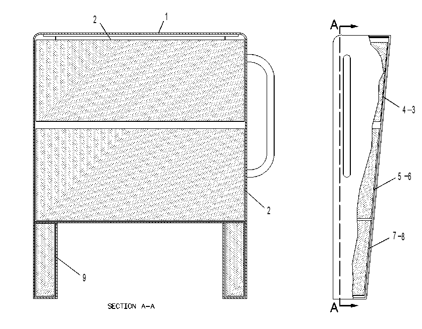 GRILL GP-SOUND SUPPRESSION 1G3165 CAT
