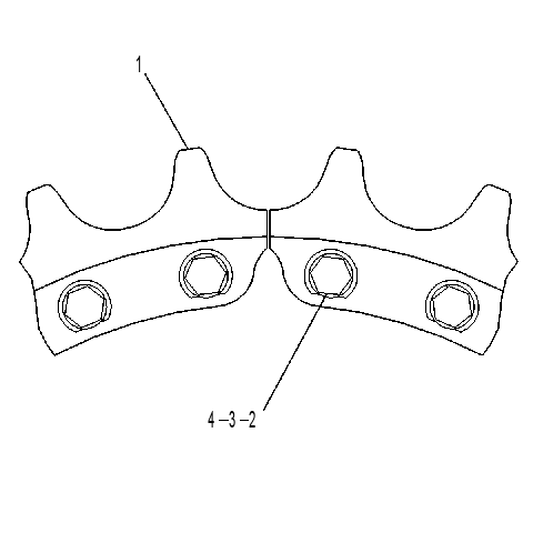 SEGMENT GP-SPROCKET 8E9041 CAT