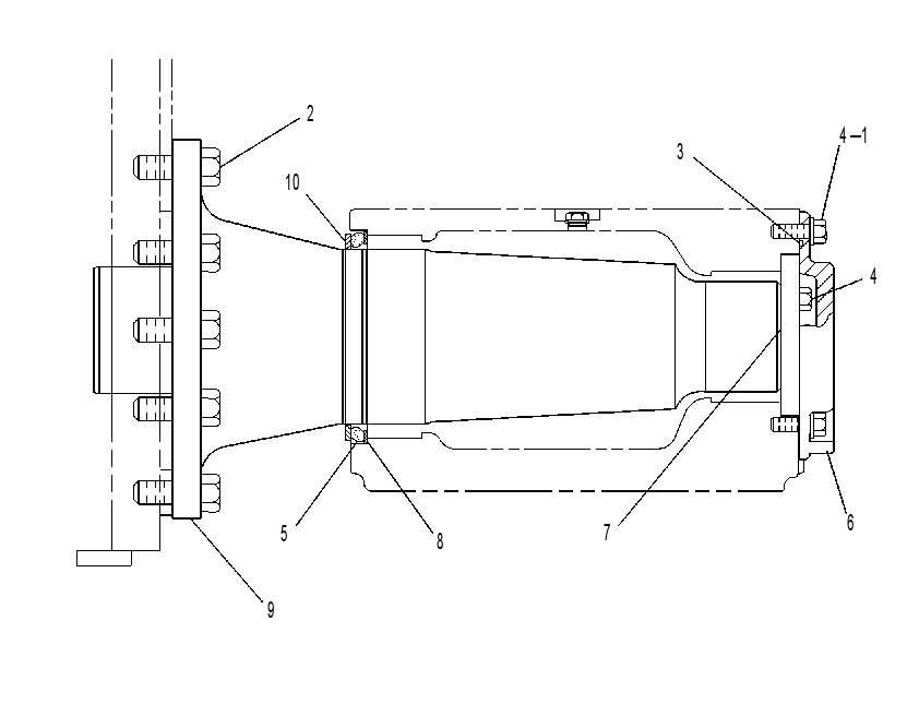 PIVOT BAR GP 3W8431 CAT