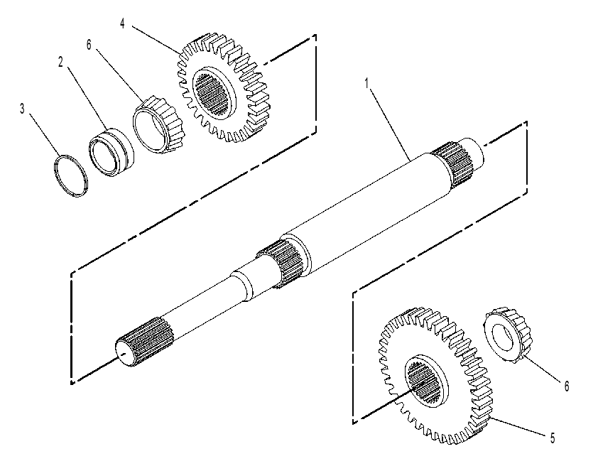 GEAR GP-INPUT TRANSFER 1027557 CAT
