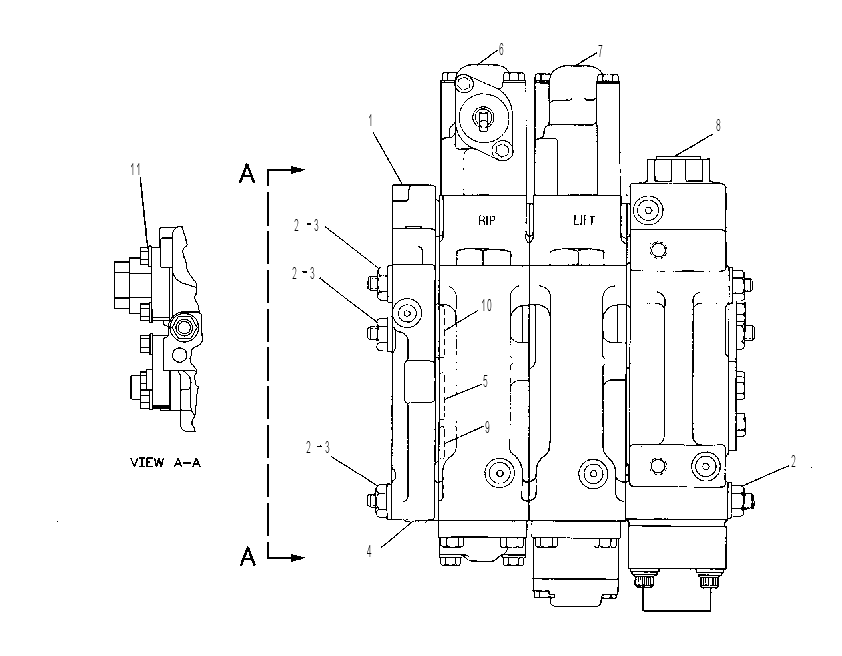 Клапан 9T5944 CAT