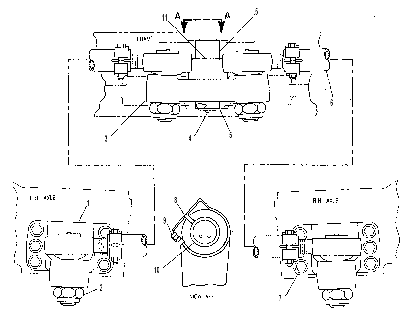 Тяга рулевая 6G9260 CAT
