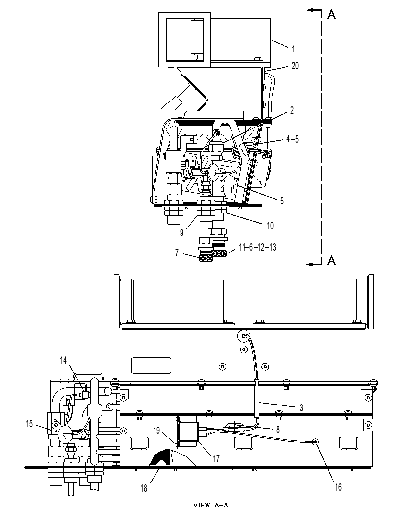Кондиционер 7X1058 CAT