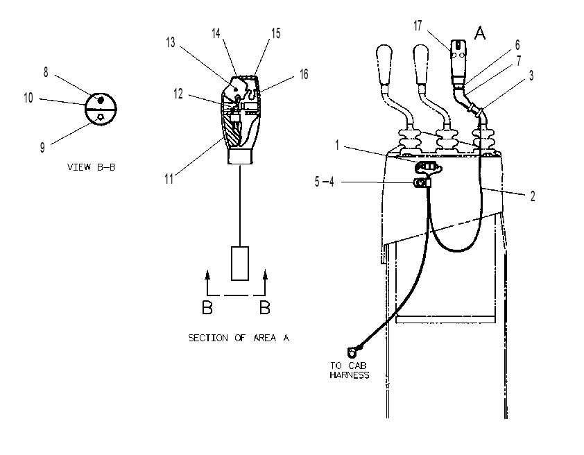 CONTROL GP-HAND 6C4068 CAT