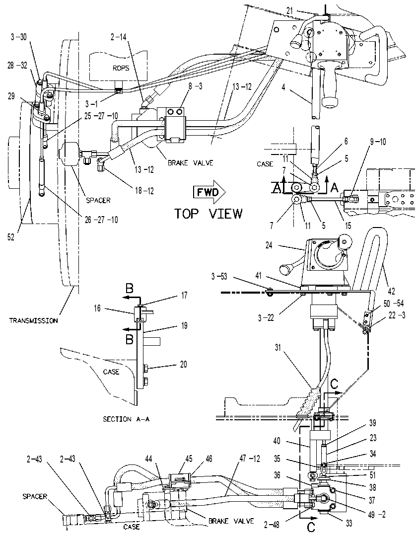 CONTROL GP-STEERING & TMSN 6Y5630 CAT