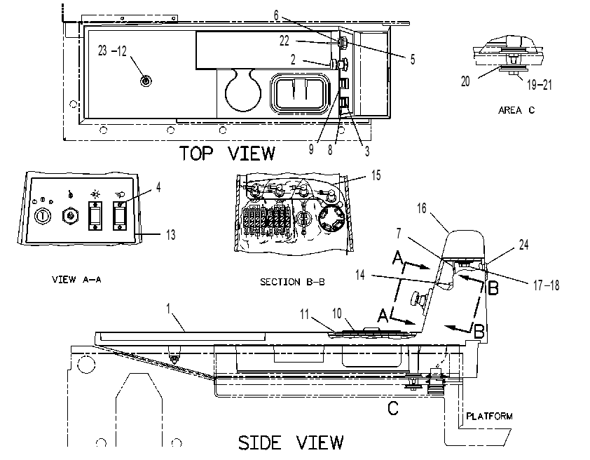 Панель приборов 8R5346 CAT