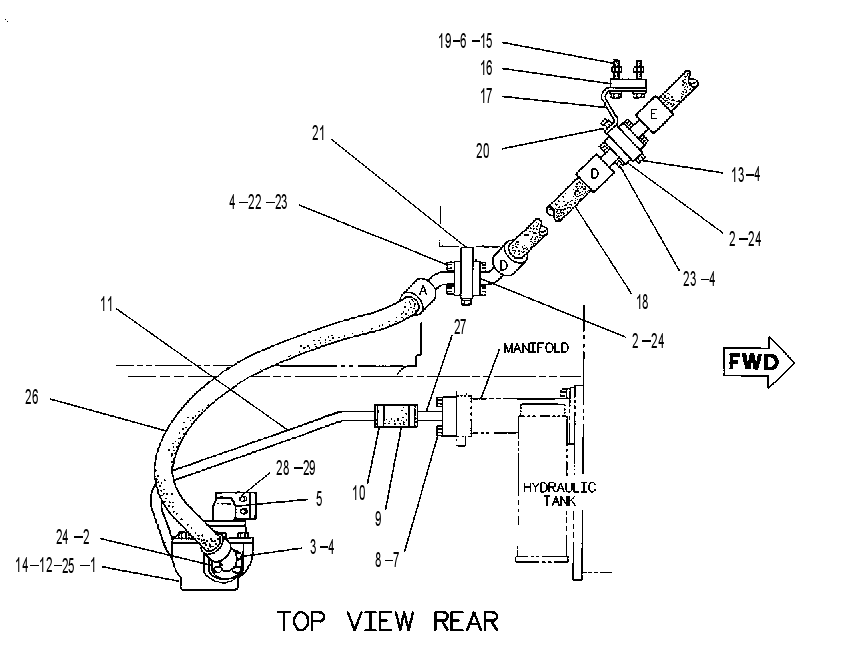 CONTROL GP-GRAPPLE 4E3739 CAT