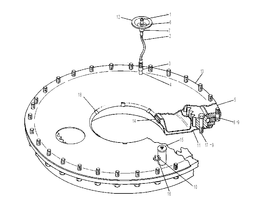GEAR & BEARING GP 8R6410 CAT