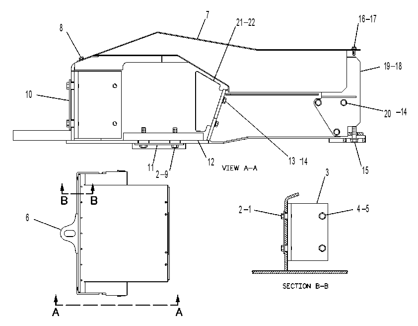 GUARD GP-TRACK MOTOR 8R6980 CAT