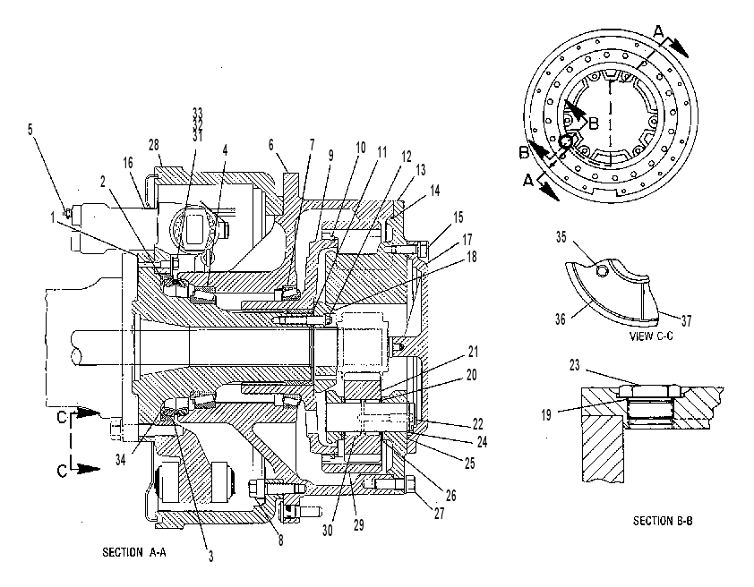 WHEEL GP-BRAKE 8X6860 CAT