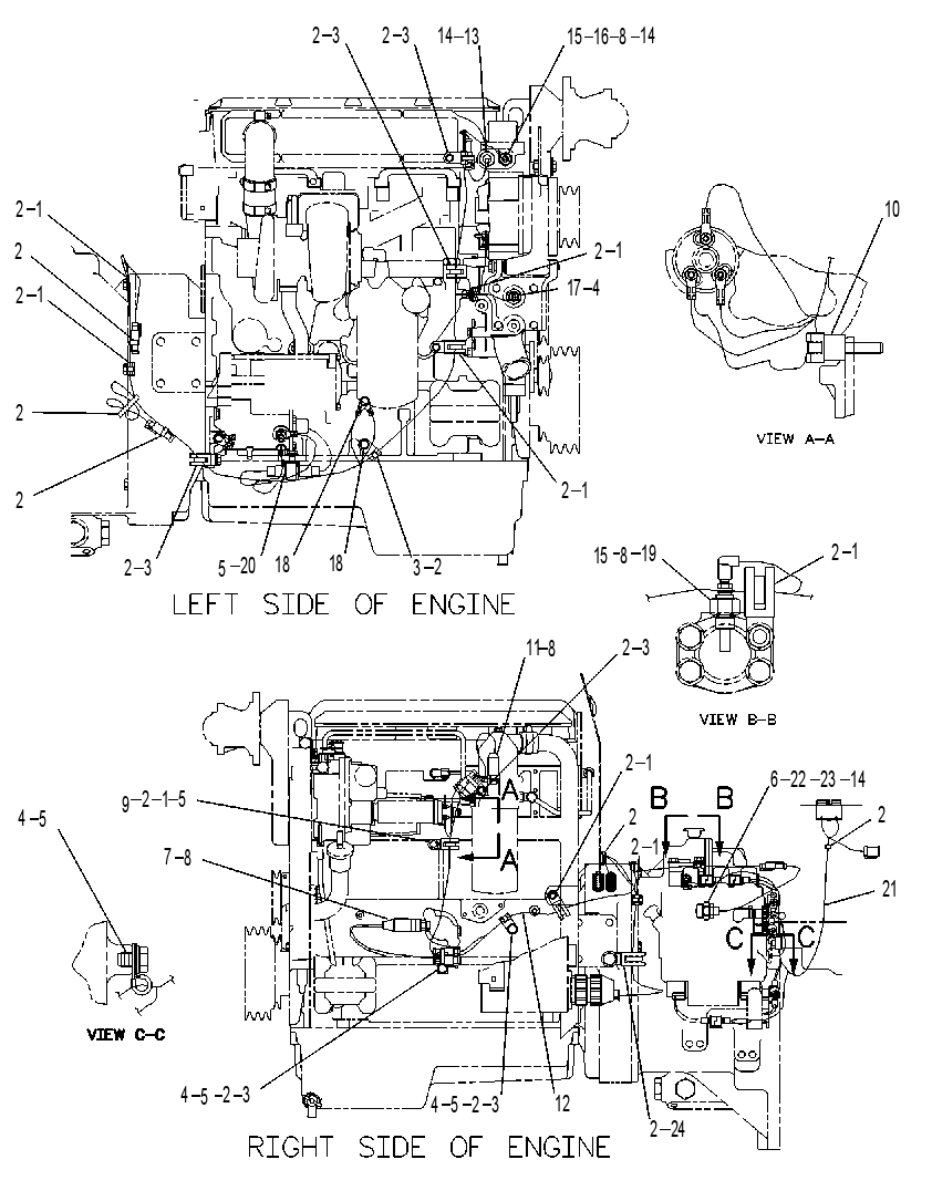 Проводка 9C9208 CAT