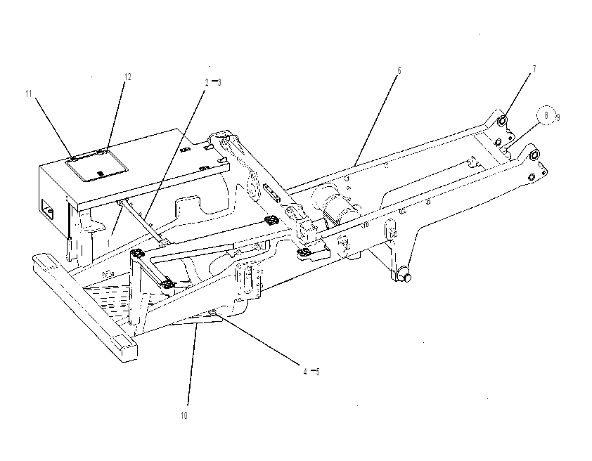 Рама 8X9968 CAT