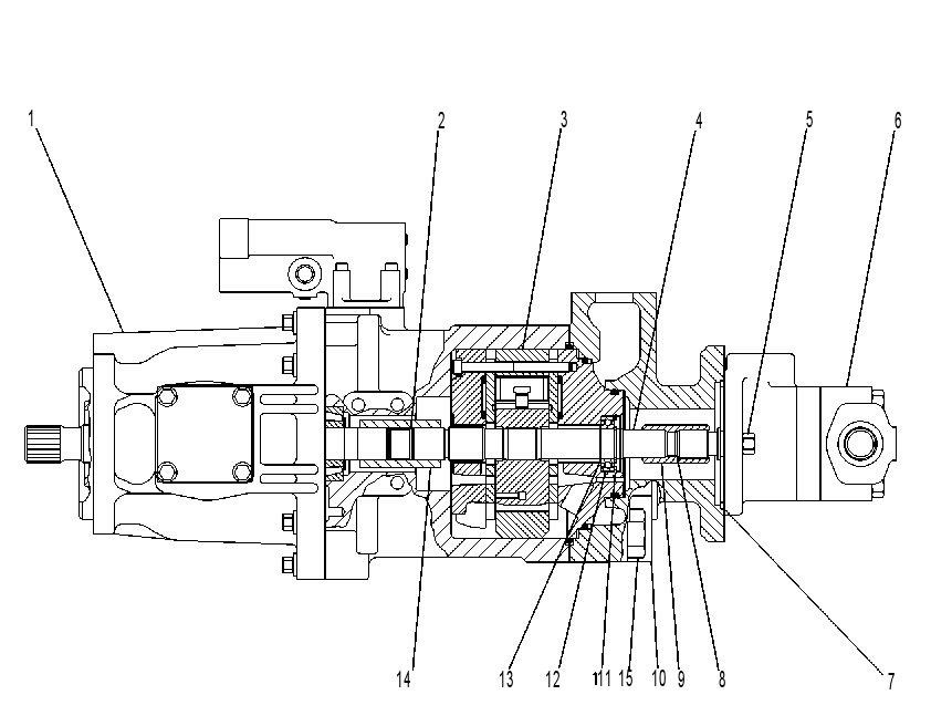 PUMP GP-PISTON & VANE 9T7178 CAT