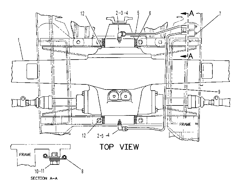 AXLE GP-DRIVE & STEER 9R0219 CAT