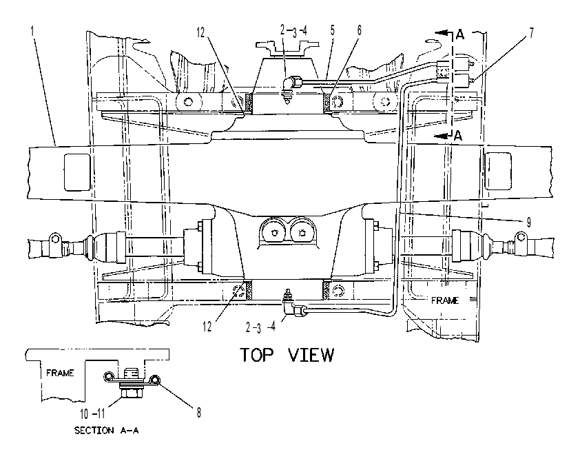 AXLE GP-DRIVE & STEERING 9R4047 CAT
