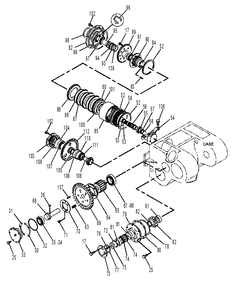 CLUTCH & GEAR GP 6Y1906 CAT