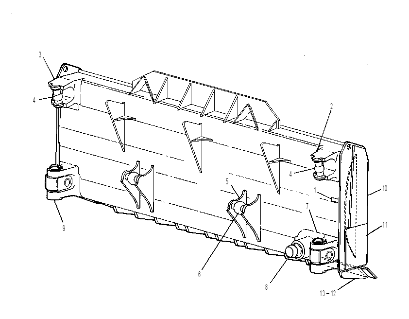 BLADE AS 8E2274 CAT