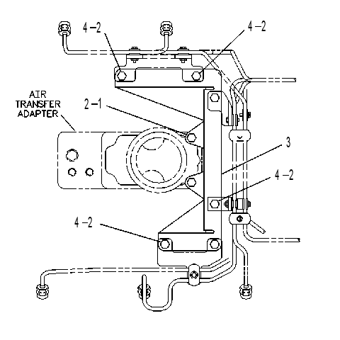 FASTENER GP-FUEL INJ LINES 1N4310 CAT
