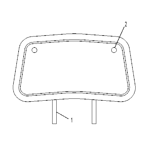 EXTENSION GP-BACKREST 8Y5959 CAT