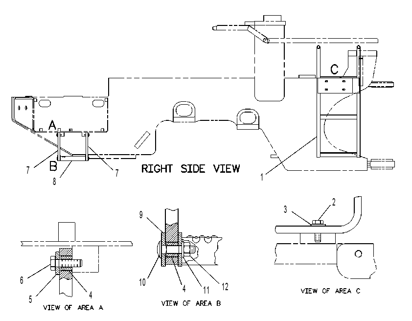 Лестница 9C5111 CAT