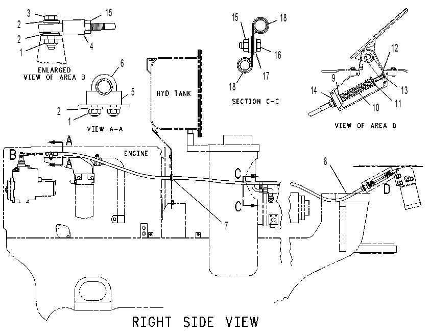 INSTALLATION GP-GOV CONTROL 9C8241 CAT