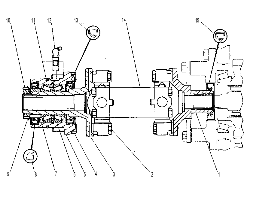 DRIVE GP-POWER TAKE-OFF 8Y1792 CAT