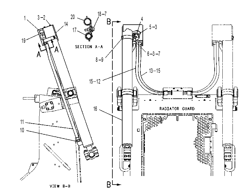 CYLINDER & LINES GP 1033047 CAT