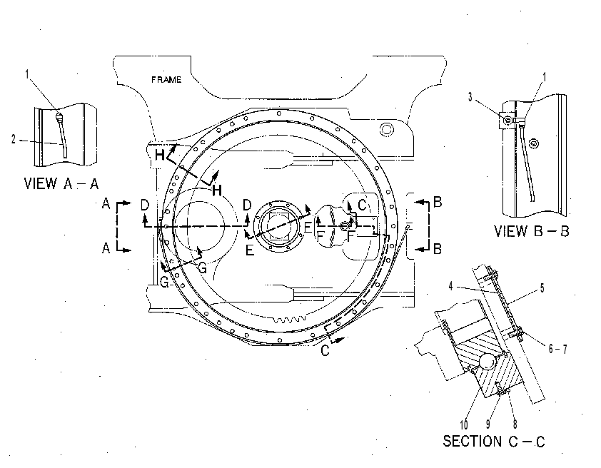 GEAR & BEARING GP 1017841 CAT