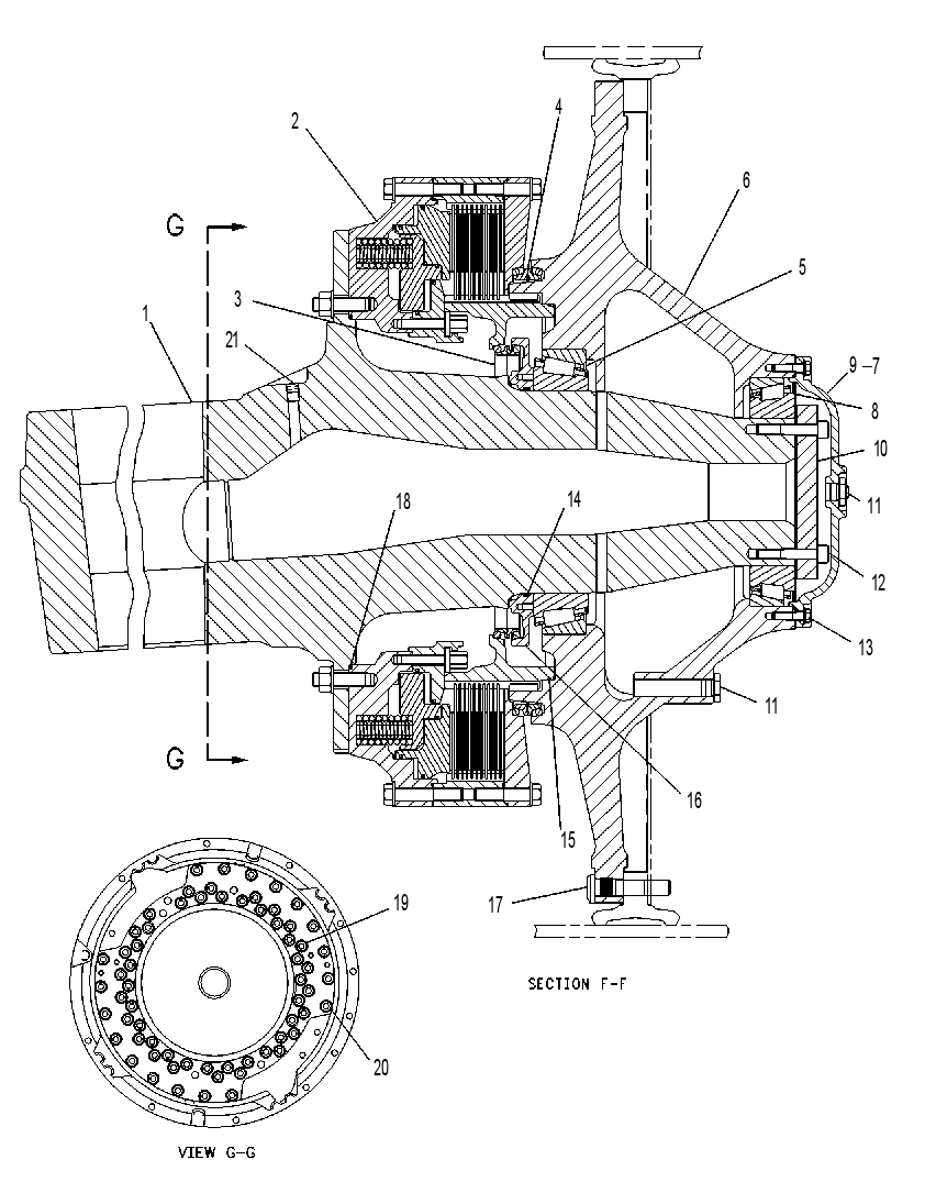 WHEEL & BRAKE GP 8X0270 CAT