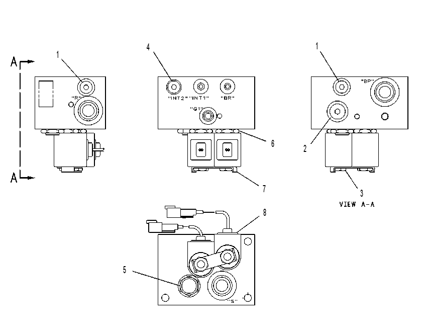 VALVE GP-BRAKE & SHIFT 1G9759 CAT