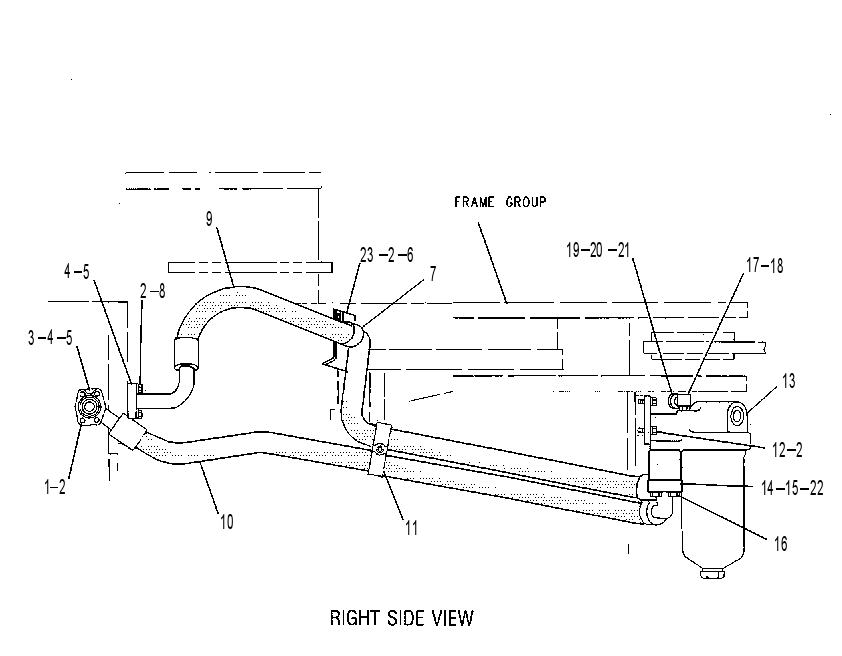 FILTER & LINES GP-TRANSMISSION 7I3414 CAT