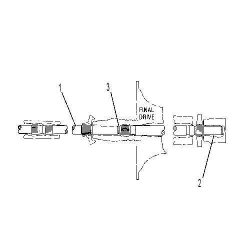 AXLE GP-POWER TRAIN 6T3315 CAT
