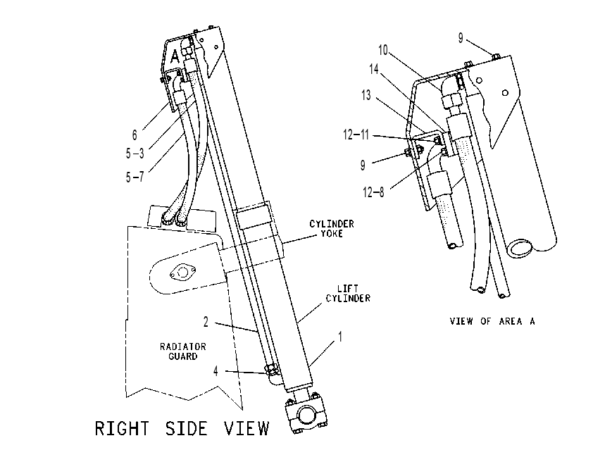 CYLINDER & LINES GP 1020453 CAT