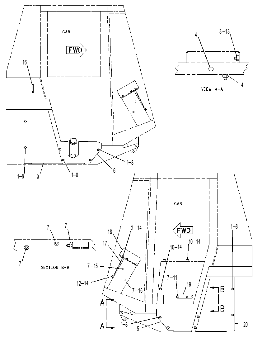 ENCLOSURE GP-CAB 1039121 CAT