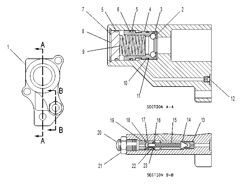DETENT GP-CONTROL VALVE 1054200 CAT