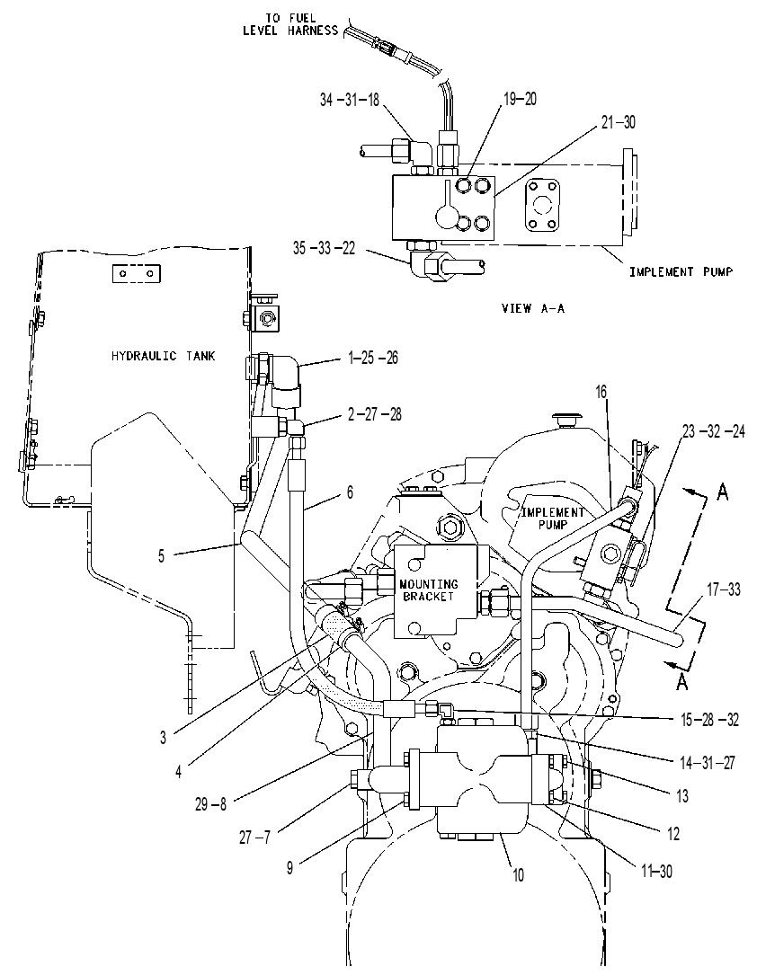 PUMP & LINES GP 8Y8303 CAT