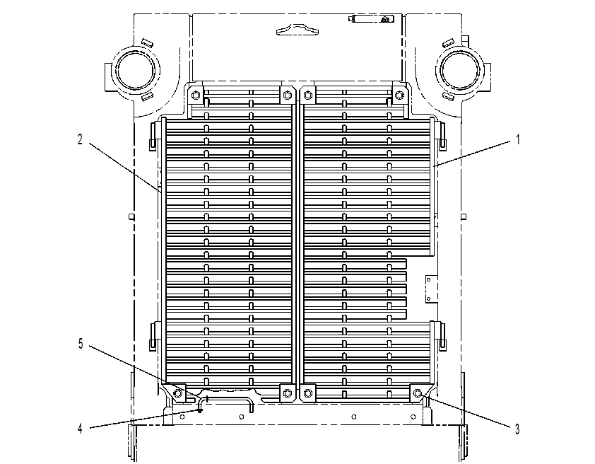 Решётка радиатора 9U9184 CAT