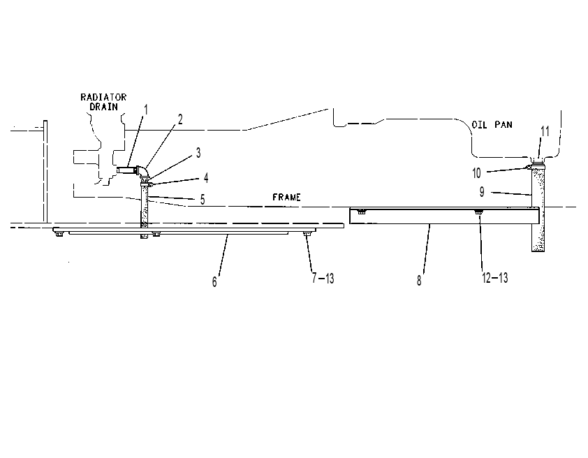 Защита картера 8V2794 CAT