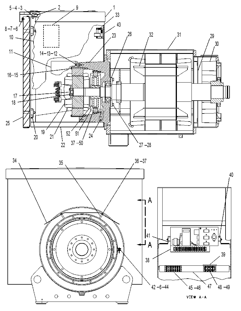 Генератор 7W4369 CAT