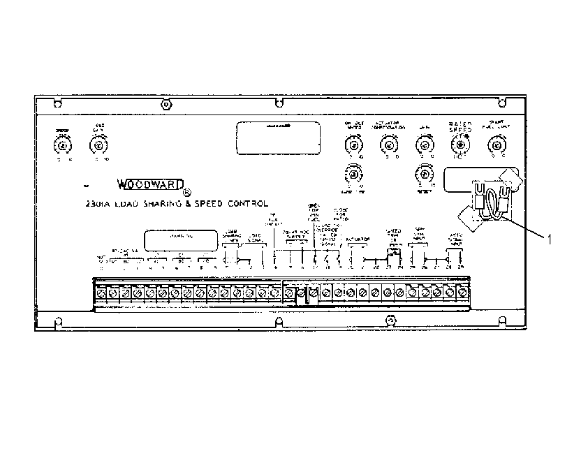 Управление регулятором оборотов 4P5518 CAT