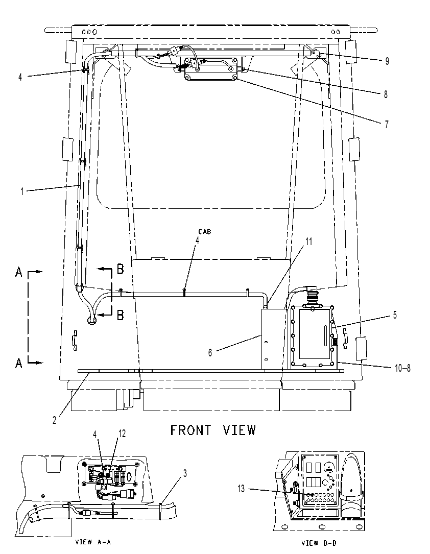 Монитор оператора 7I3057 CAT
