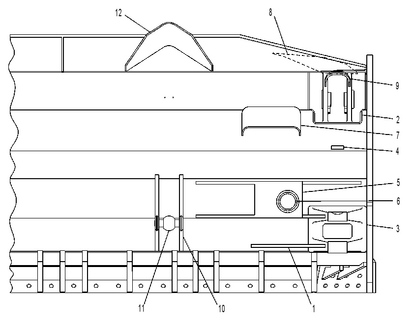 BLADE AS-SEMI-UNIVERSAL 8E5360 CAT