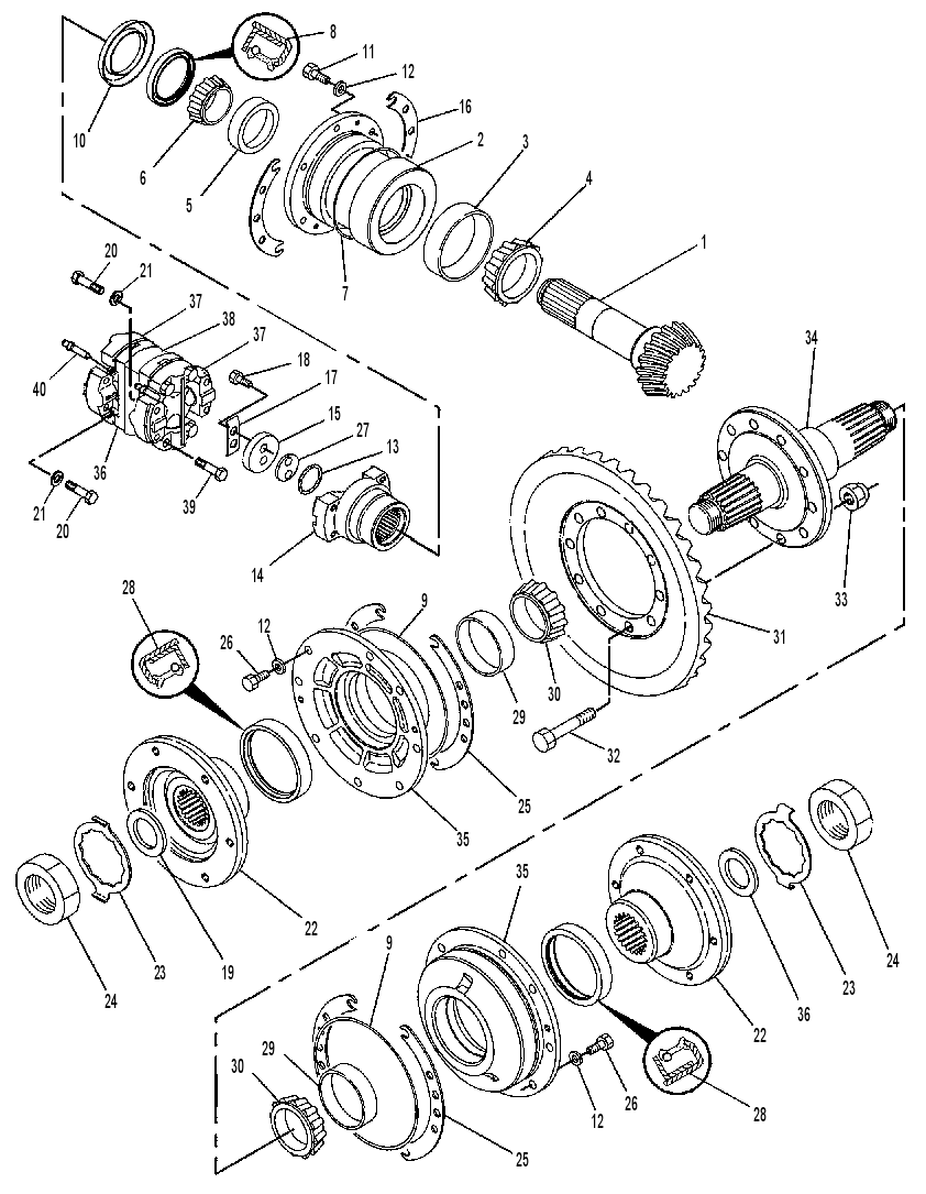 GEAR GP-BEVEL 8Y8146 CAT