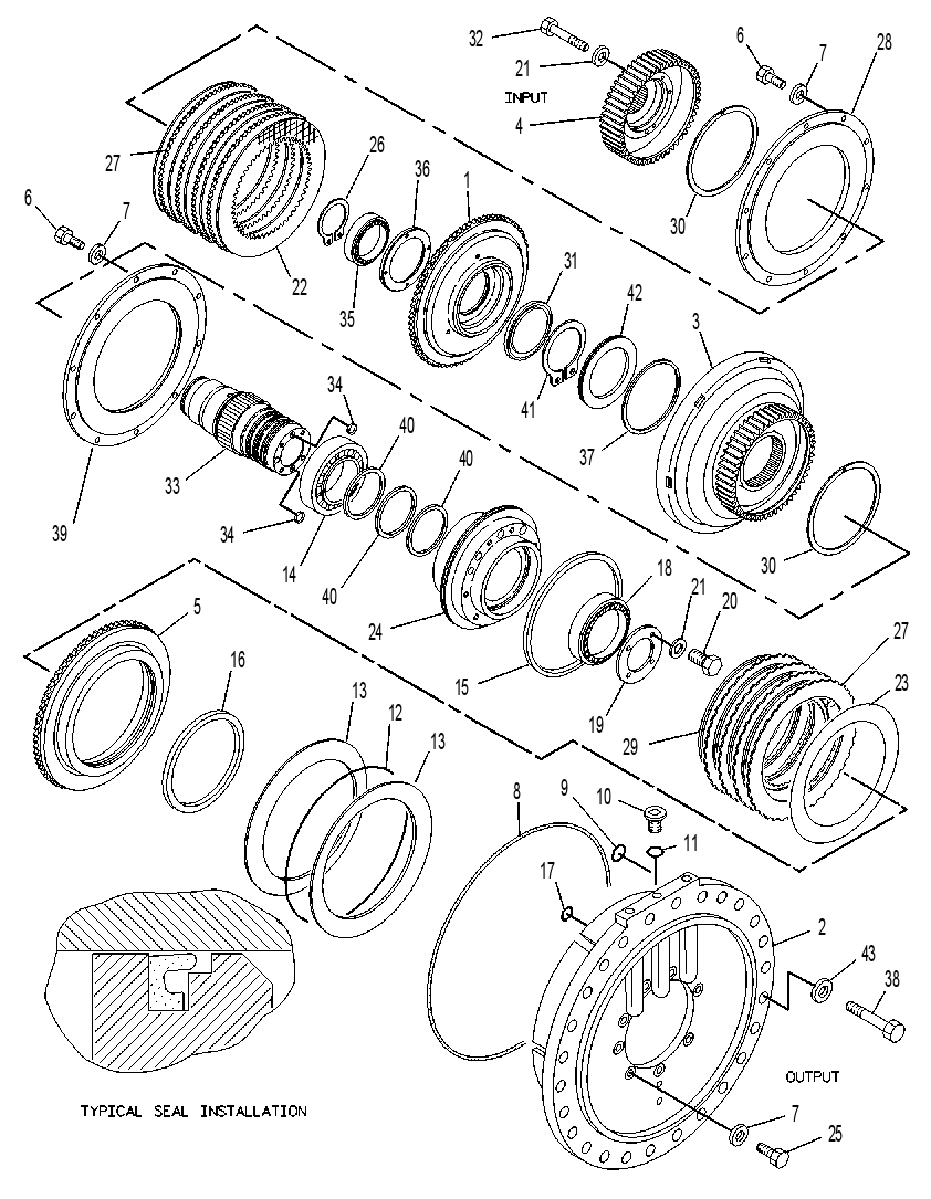 CLUTCH & BRAKE GP-STEERING 8E9540 CAT