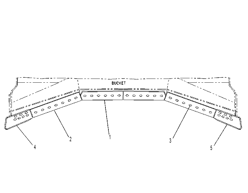Зуб и режущая кромка 4T3715 CAT